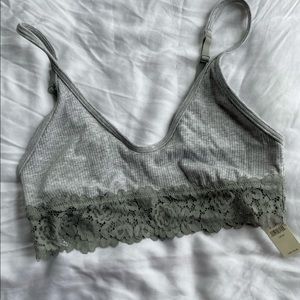 New Aerie grey bralette